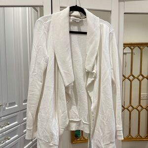 AllSaints Cream Zip-Trim